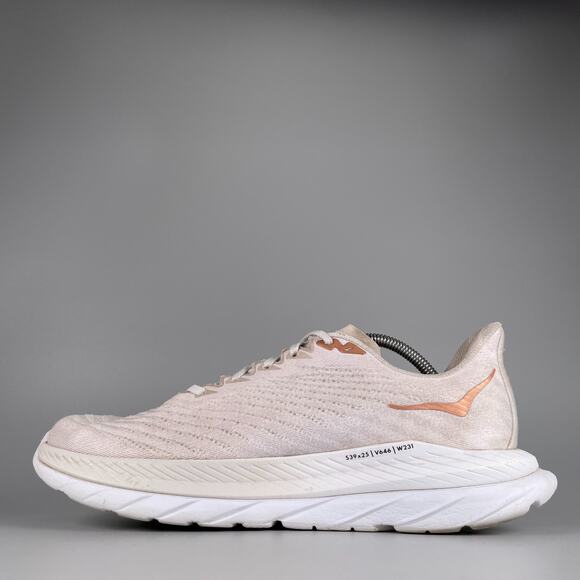 Hoka One One Mach 5 Men’s Size 11 D White Road Running Shoe Athletic Sneaker GUC
